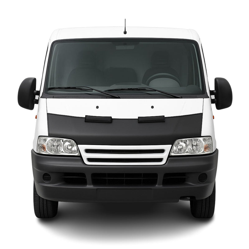 Protège Capot pour Citroen Jumper 2002-2006 Masque de voiture vinyle Noir