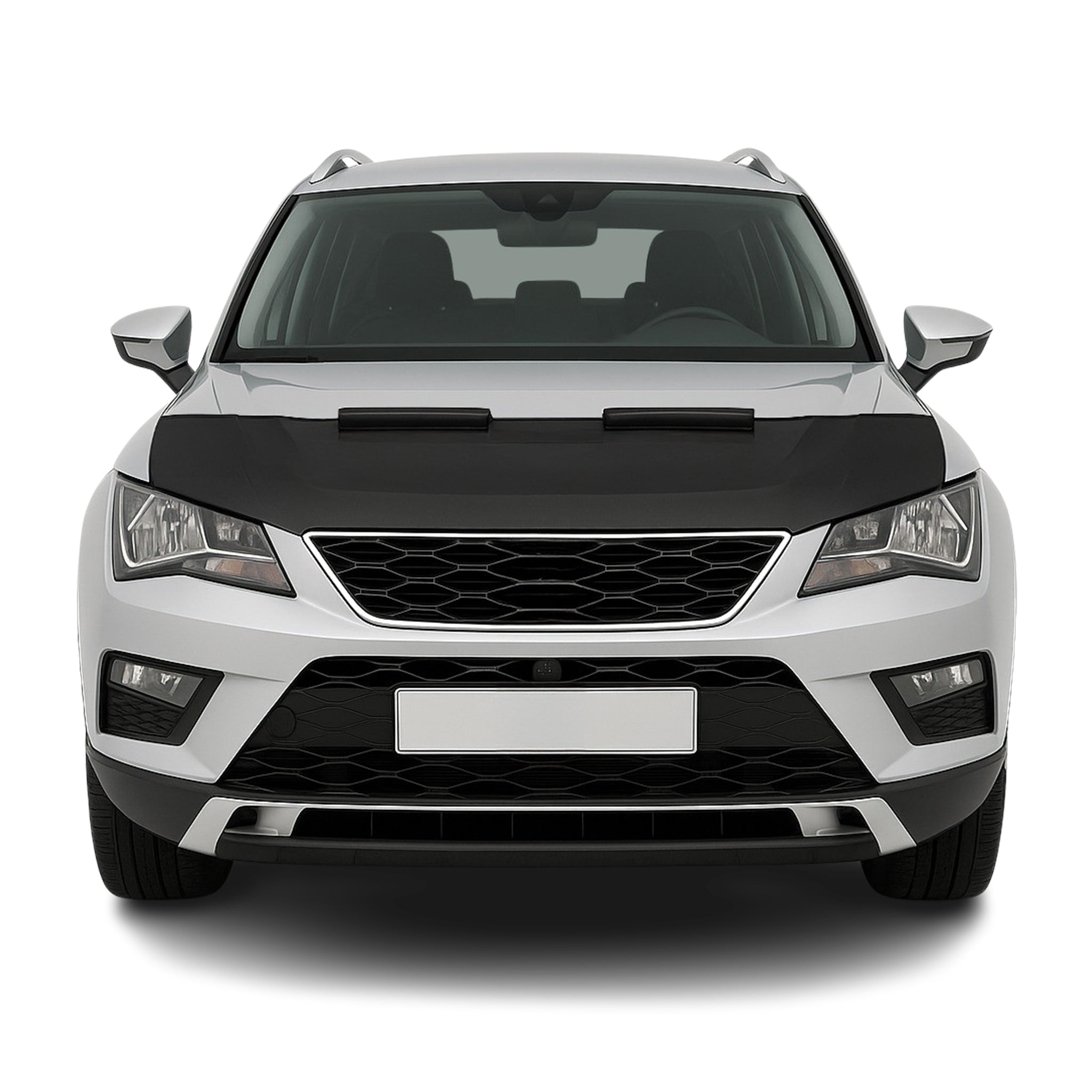 Protège Capot pour Seat Ateca 2016-2020 Masque de voiture vinyle Noir