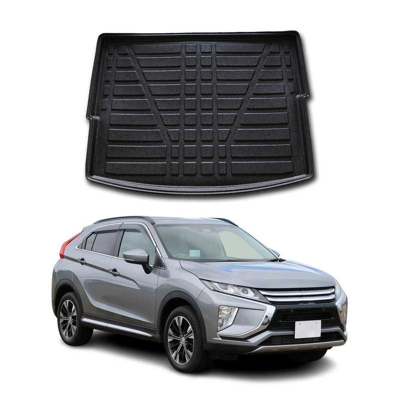 Tapis de Coffre pour Mitsubishi Eclipse Cross 2018-2020 en TPE Noir