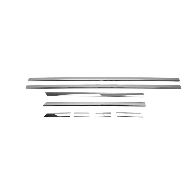 Garniture Baguette de porte latérale pour VW Passat B8 2015-2021 acier inox 8Pcs