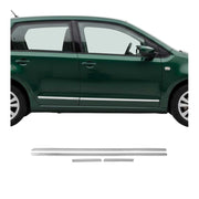 Garniture Baguette de porte latérale pour Skoda Citigo 2011-2025 HB inox 4Pcs