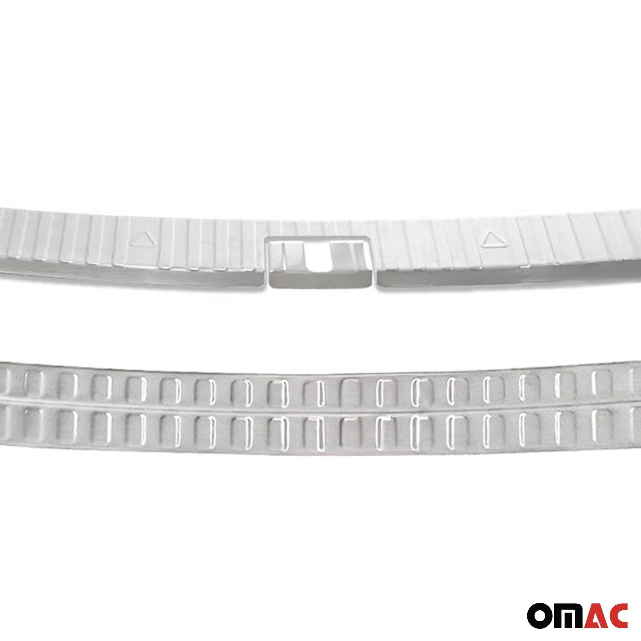 Kit Protection de Pare-Chocs arrière pour Skoda Kodiaq 2016-24 Brossé inox 3Pcs