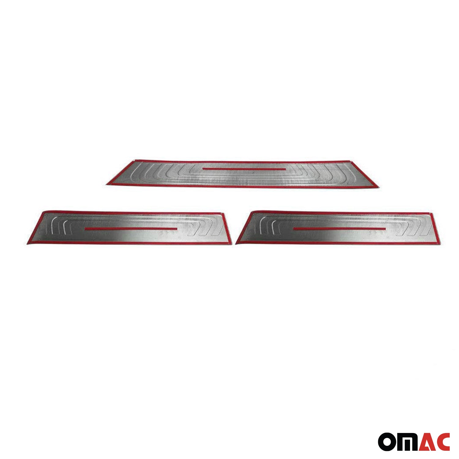 Couverture de Seuil de porte pour Mercedes Vito W447 2014-2026 inox chromé 3Pcs