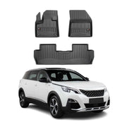 Tapis de Sol pour Peugeot 5008 2017-2024 TPE Noir