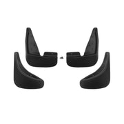 Bavettes Garde Boue pour Jeep Compass MK49 2011-2016 Avant et Arrière Noir 4Pcs