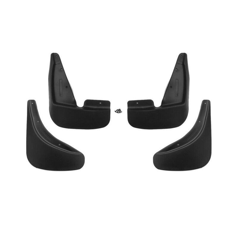 Bavettes Garde Boue pour Jeep Compass MK49 2011-2016 Avant et Arrière Noir 4Pcs