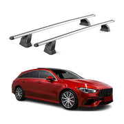Barres de toit transversales Alu pour Mercedes CLA Shooting Brake X118 2019-2026