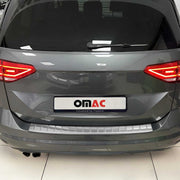 Pour VW Touran 2015-2021 Protection Seuil Coffre Pare-chocs Arrière Acier Inox Chromé