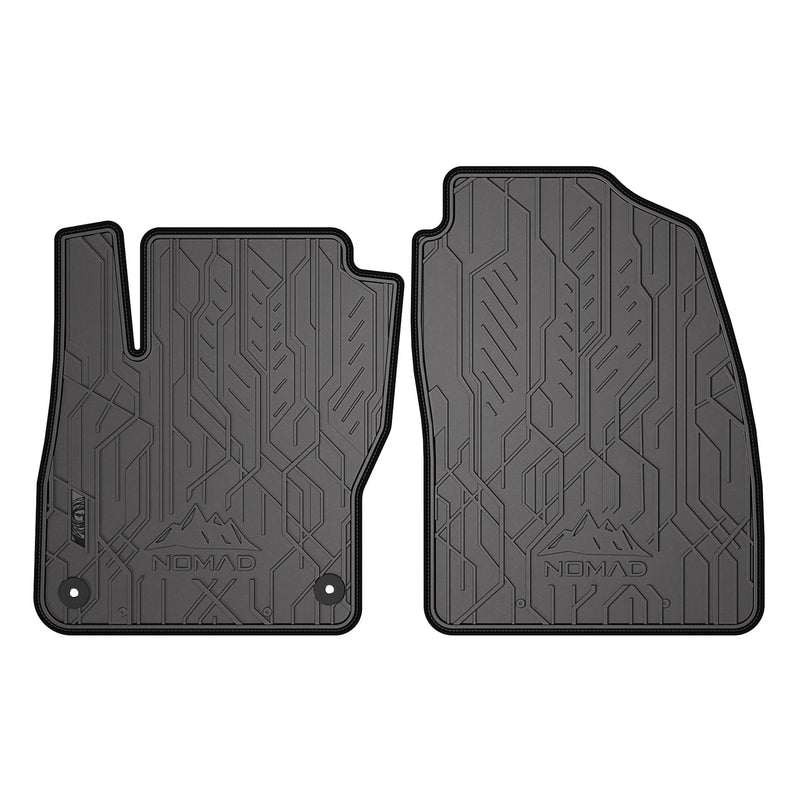 Tapis de Sol de Voiture pour Ford Focus mk2 2004-11 Caoutchouc Antidérapant Noir