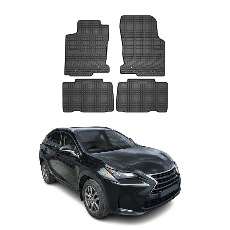 OMAC Tapis de coffre pour Lexus NX200T NX300H 2014-2021 sur mesure en caoutchouc