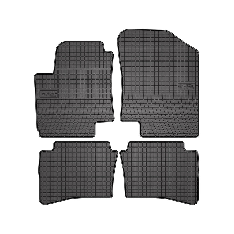 Tapis de Sol pour Hyundai i20 2008-2014 Caoutchouc Noir