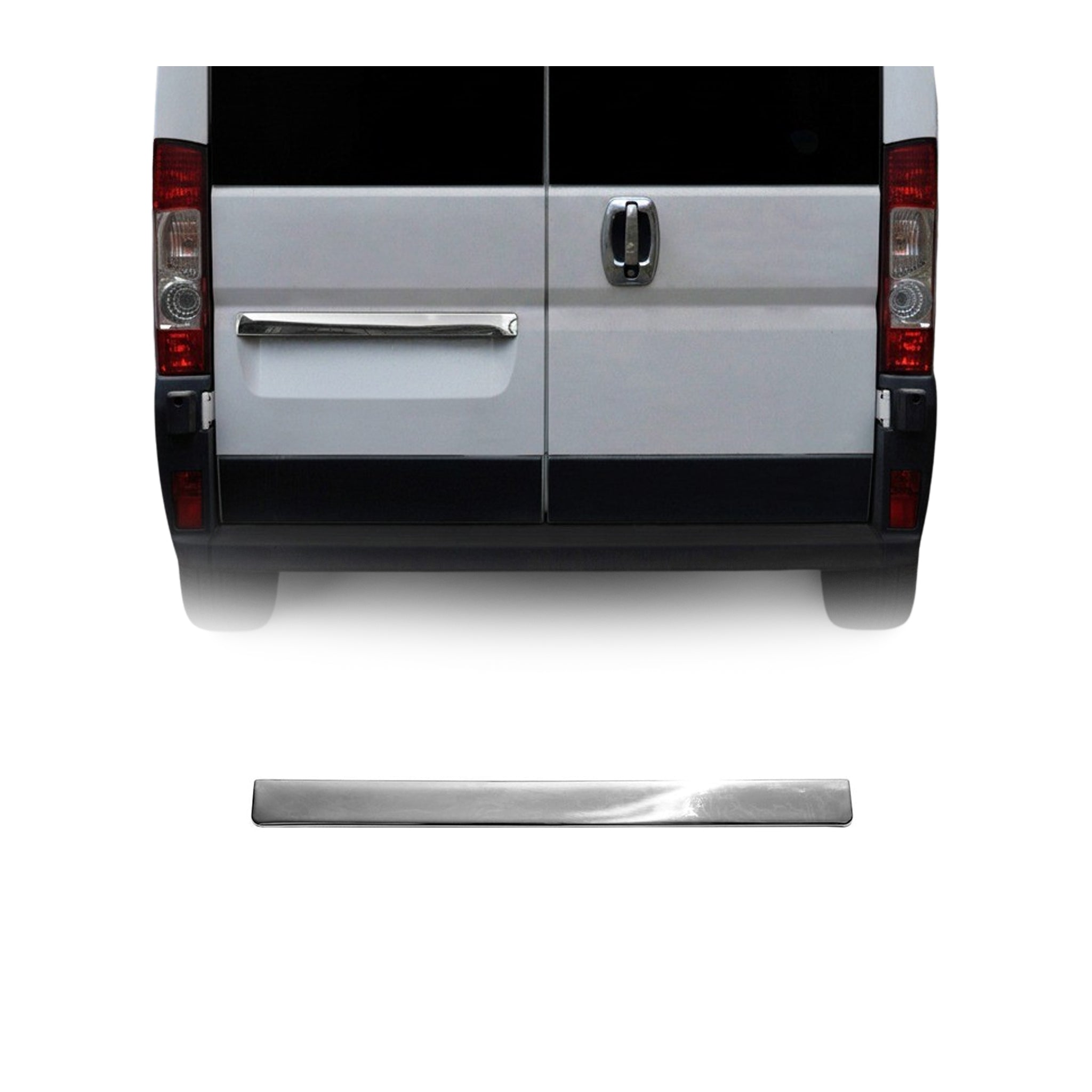 Couverture Poignée de Porte de Hayon Coffre pour Peugeot Boxer 2006-2023 inox