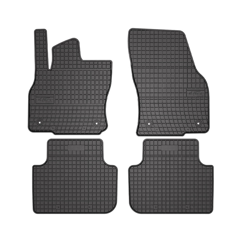 OMAC Tapis de sol pour Audi Q3 / Q3 Sportback 2018-2024 Noir en caoutchouc