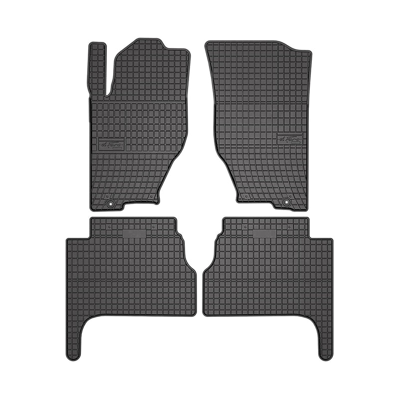 Tapis de Sol pour Kia Sorento 2002-2009 Caoutchouc Noir