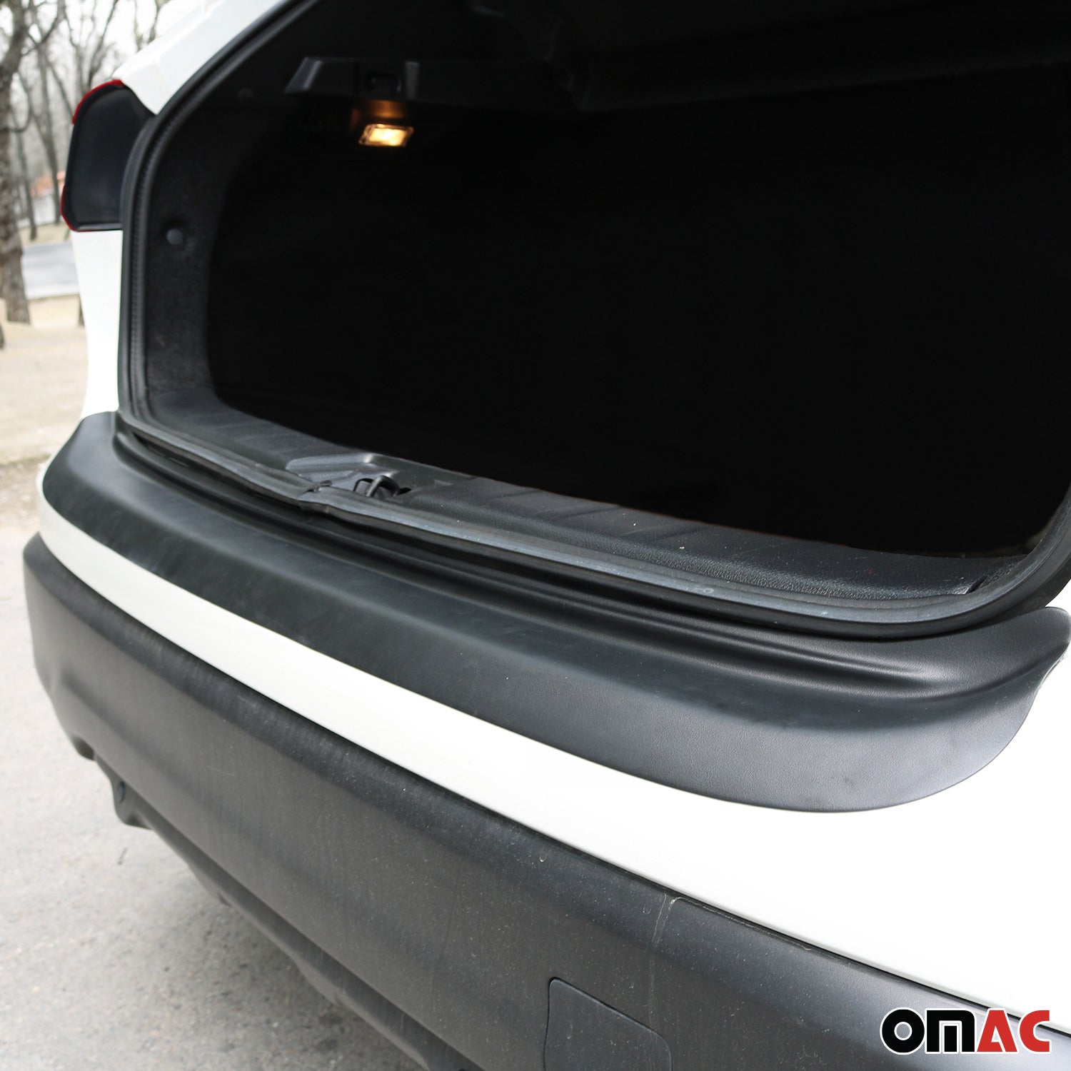 Protection de Pare-Chocs pour Nissan Qashqai J11 2013-2017 Acryl noir mat