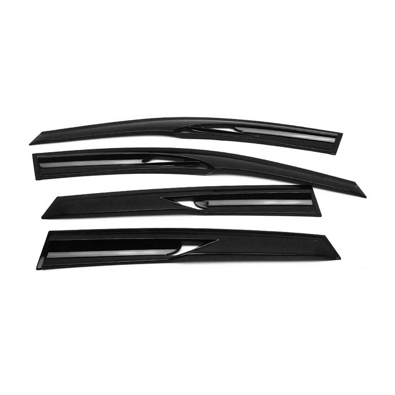 Déflecteurs De Vent Pluie D'air pour Mercedes Classe E 1996-2002 Berline 4 Pcs