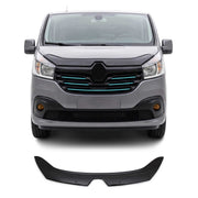Deflecteurs d'air capot de voiture pour Renault Trafic 2014-2019 Pre-FL Noir