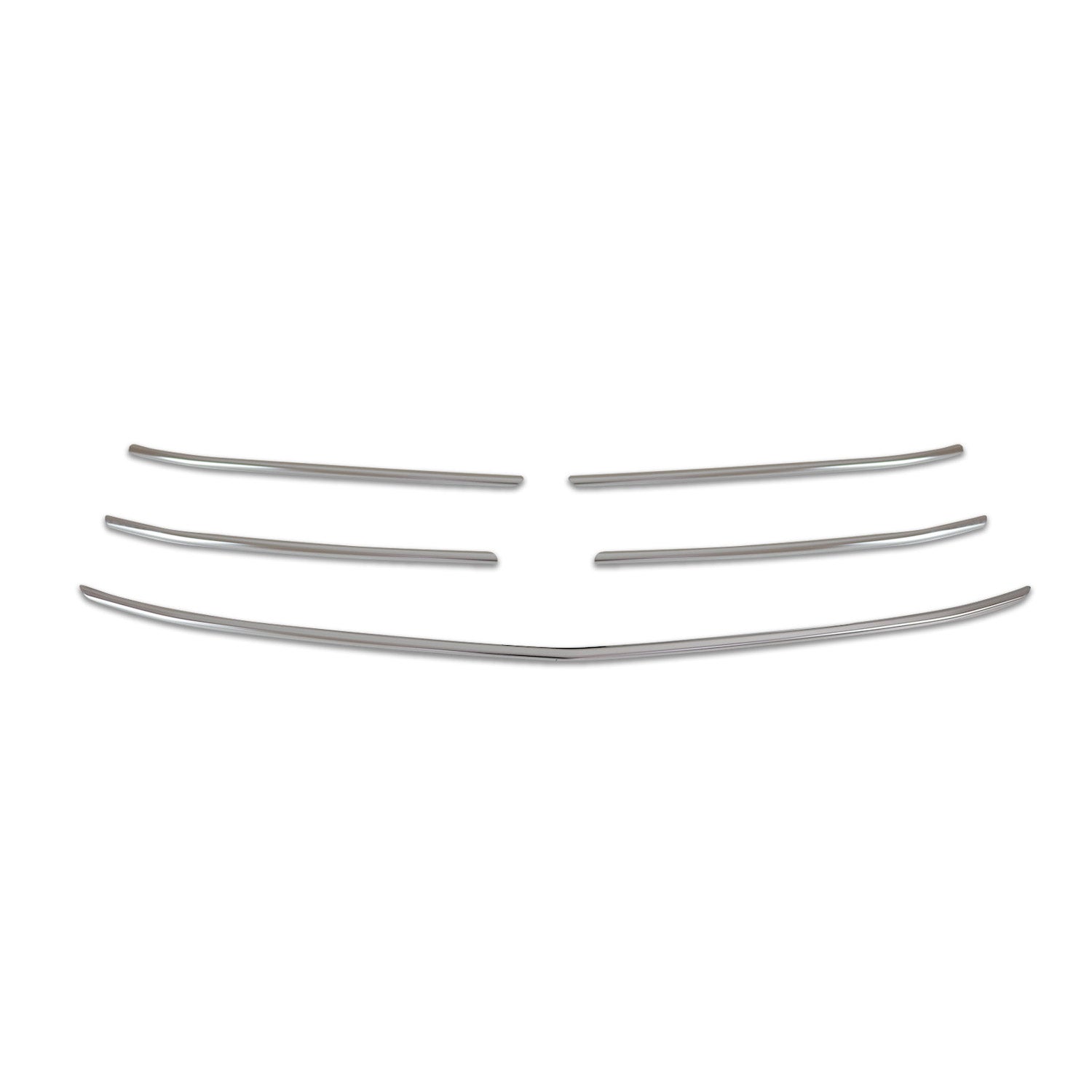 Moulure de Grille de Calandre pour Mercedes Vito W447 2020-2026 FL Chromé 5Pcs