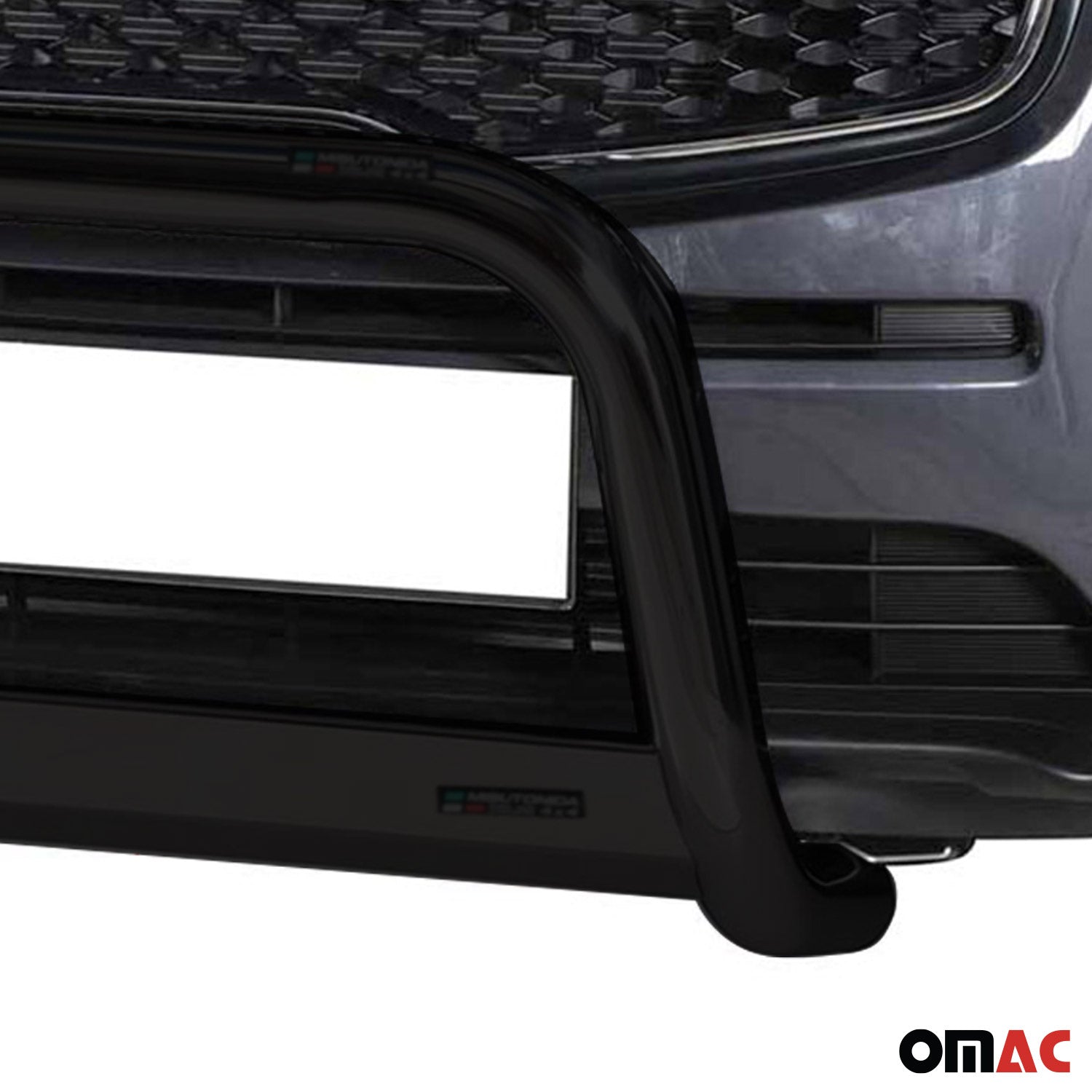 Pare-buffle Avant pour Kia Sportage 2016-2018 63 mm en Acier Noir