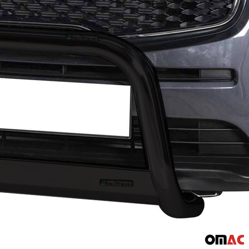 Pare-buffle Avant pour Kia Sportage 2016-2018 63 mm en Acier Noir