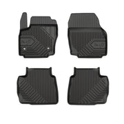 Tapis de Sol de Voiture pour Ford Mondeo IV 2007-2014 TPE Imperméable 4Pcs Noir