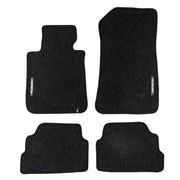 Tapis de Sol de Voiture pour BMW Série 1 E82 2007-2013 Velours Durable Noir 4Pcs