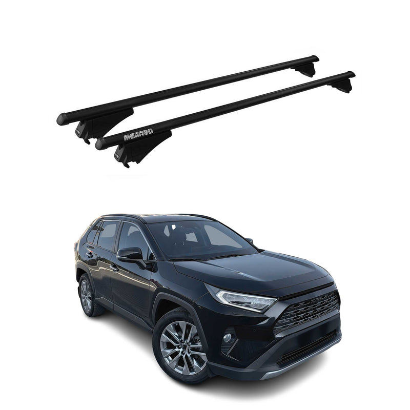 Tiger Barres de toit transversales pour Toyota RAV4 XA50 2018-2024 Noir