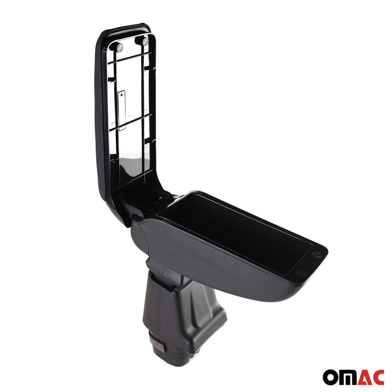 Accoudoir pour Peugeot Bipper 2008-2016 Vinyl Abs Noir Coulissant