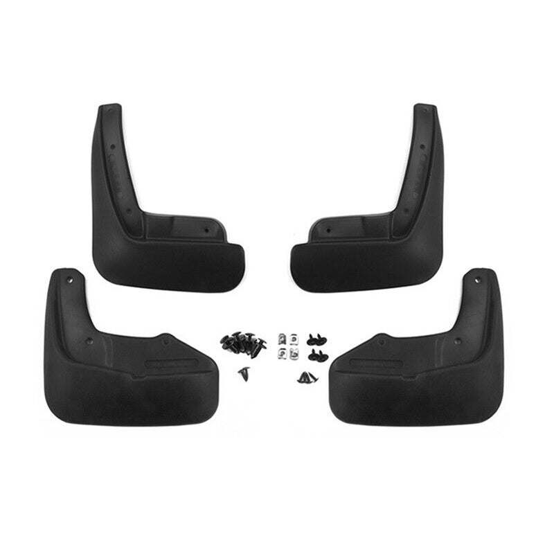 Bavettes Garde Boue pour Mazda 3 2014-2018 Break Avant&Arrière Plastique Noir 4x