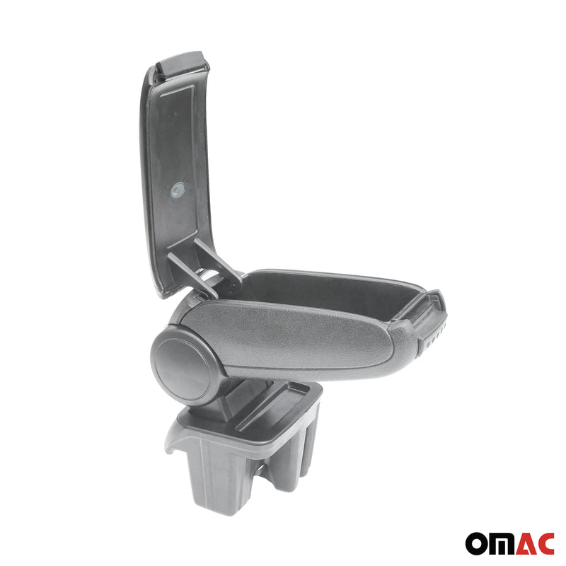 Accoudoir pour Ford Focus Facelift 2014-2018 Vinyl Abs Gris