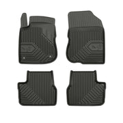 Tapis de Sol de Voiture pour Peugeot 2008 I 2013-2019 TPE Imperméable Noir 4Pcs