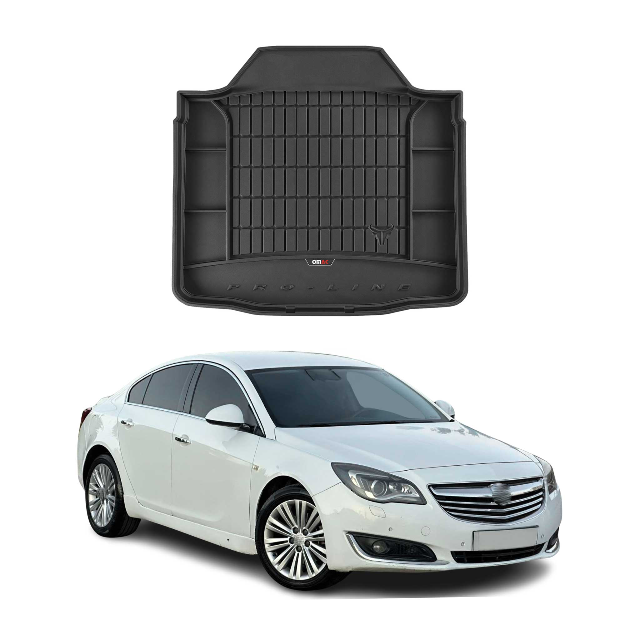 Tapis De Coffre pour Opel insignia A 2008-2017 TPE Noir 1 Pcs