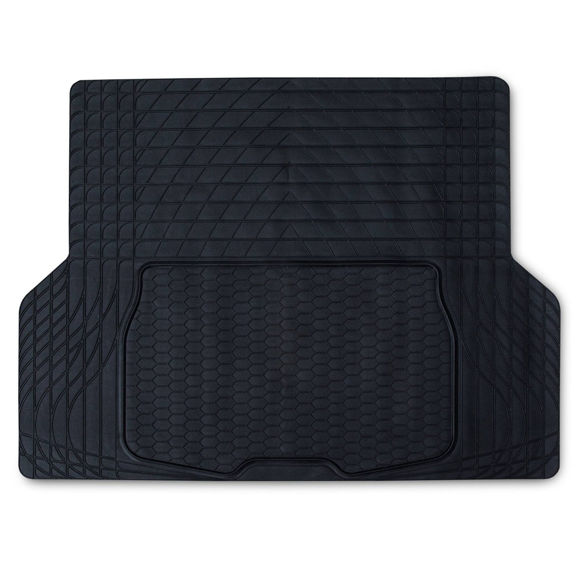 JOM Tapis de Coffre 108x140 cm Noir découpable PVC
