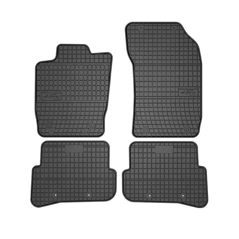 OMAC Tapis de sol pour Audi A1 / A1 Sportback 2010-2018 Noir en caoutchouc