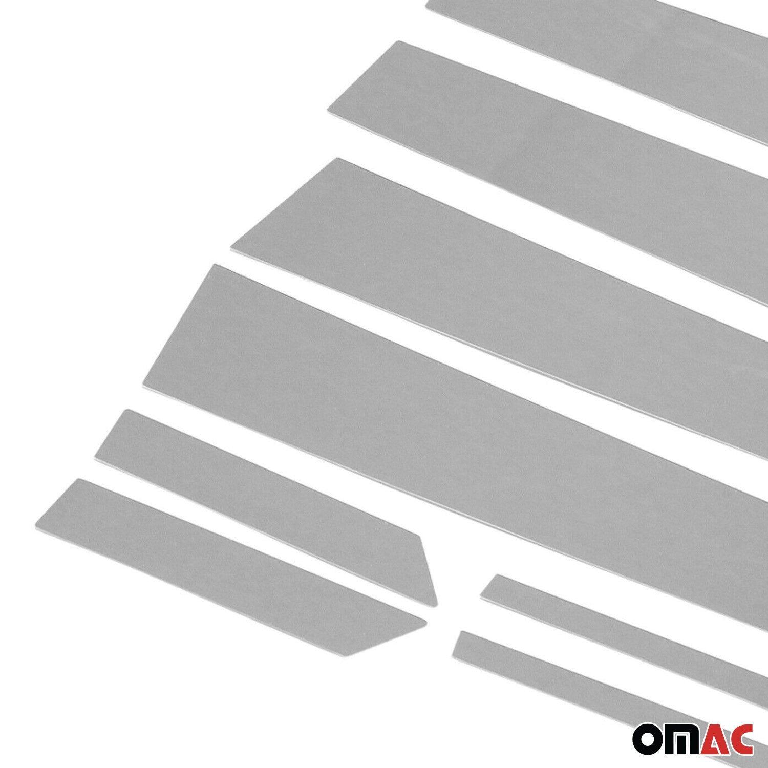 Couverture Garniture de pilier B pour Hyundai i10 2020-2026 en acier inox 8Pcs