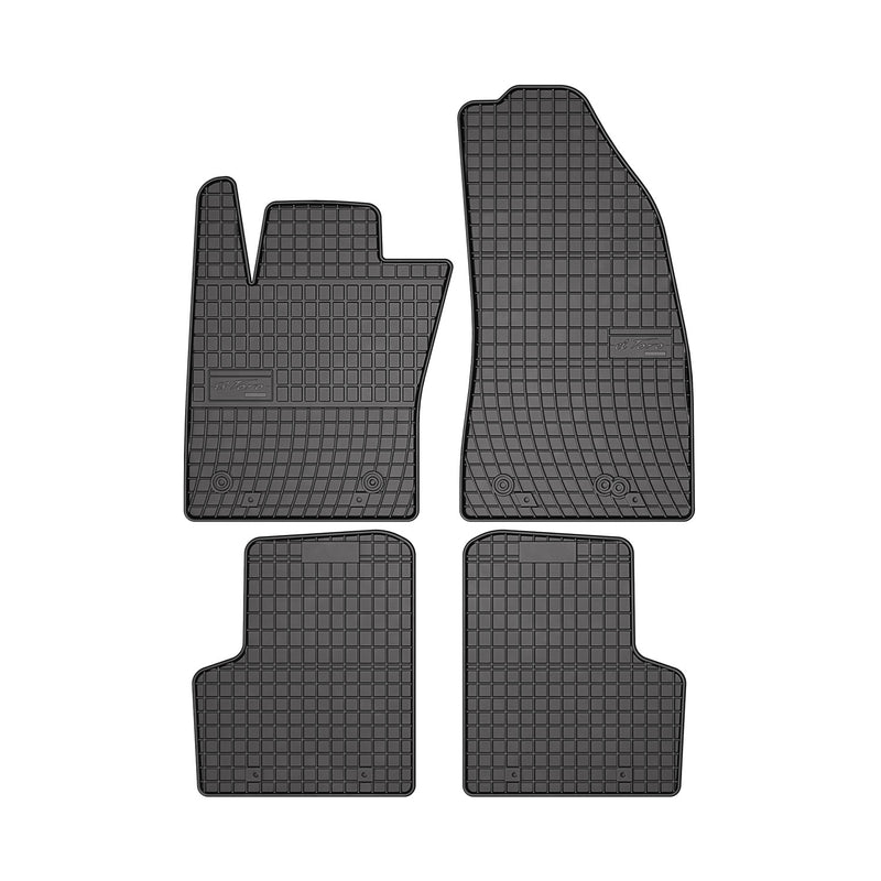 Tapis de Sol pour Jeep Renegade 2014-2018 Caoutchouc Noir