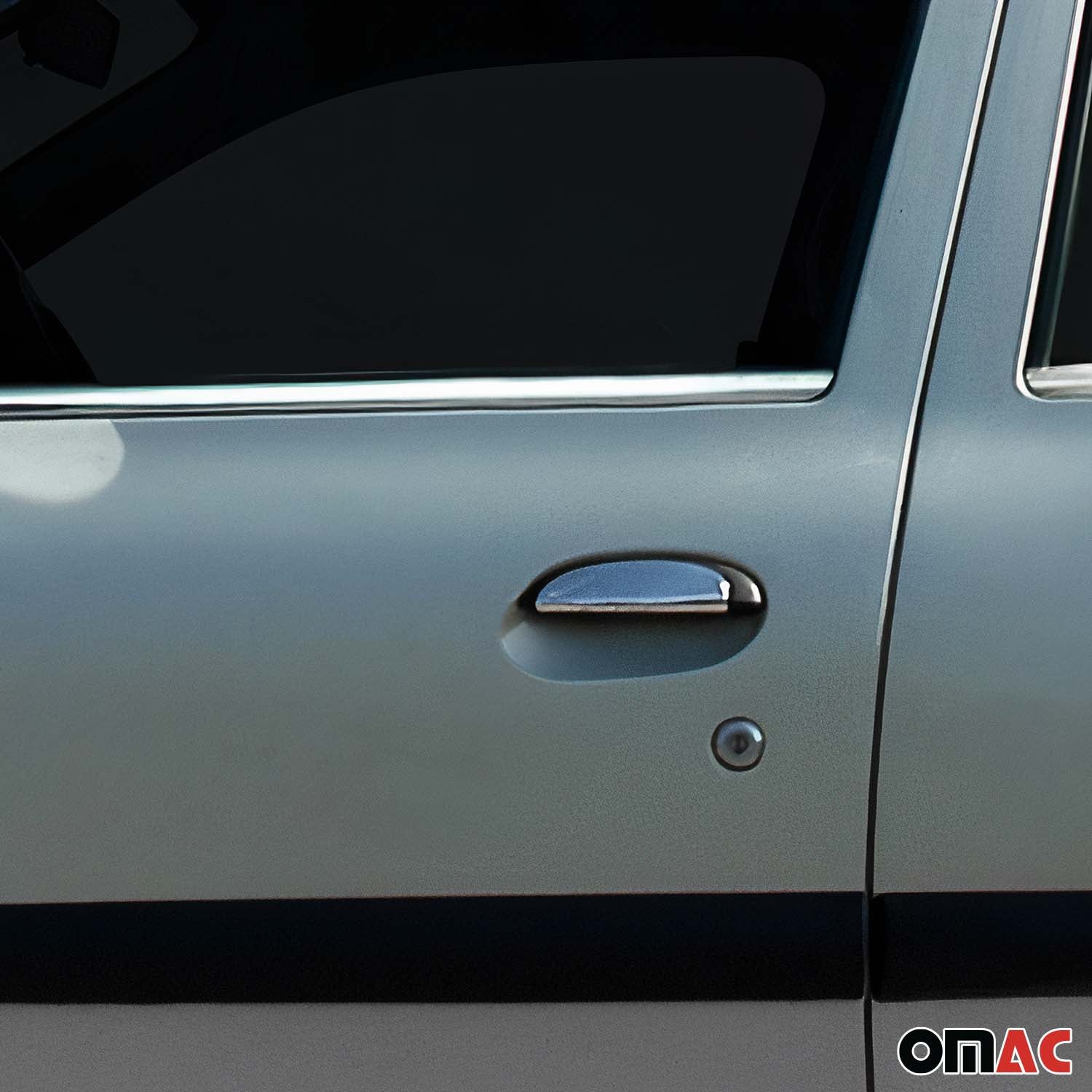 Couverture Poignée de porte pour Renault Megane 1995-2003 2 portes inox Chromé