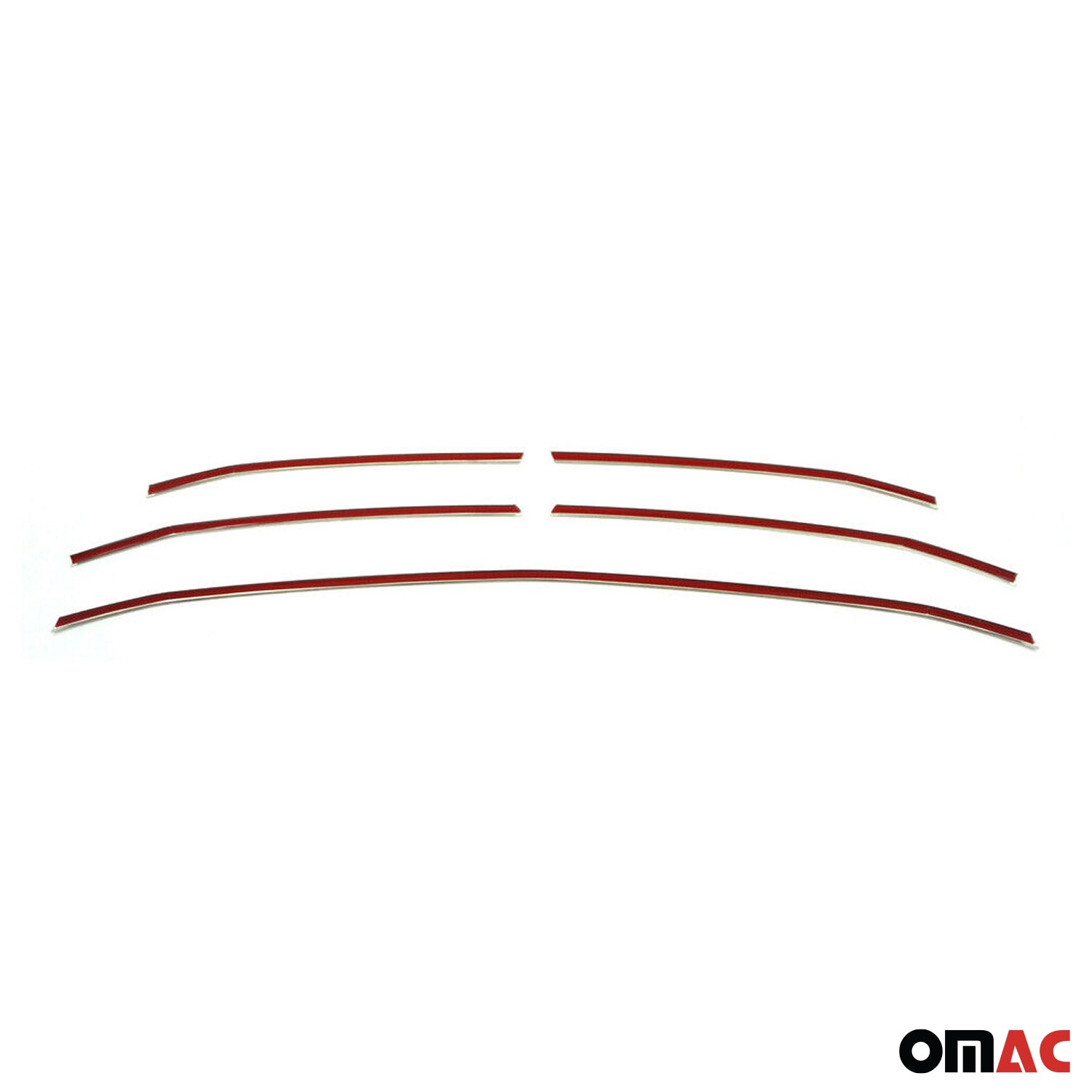 Moulure de Grille de Calandre pour Mercedes Sprinter 2018-2026 Chromé Brossé 5x