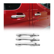 Couverture de poignée de porte pour Mercedes Sprinter 2018-2026 Acier Inox 6Pcs