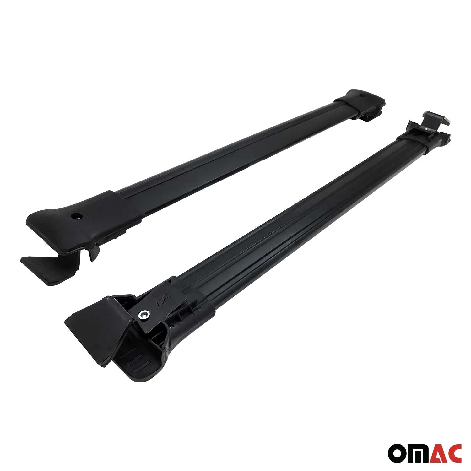 Barres de Toit Transversales pour Dacia Duster 2018-2023 Aluminium Noir
