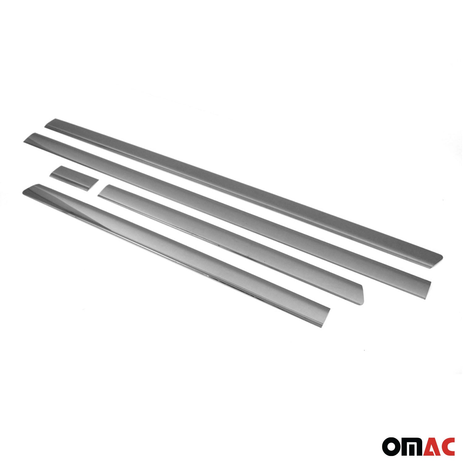 Baguette Latérale de porte pour VW T6 T6.1 Transporter 2015-2024 L1 chromé Foncé