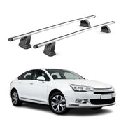 Barres de toit transversales Alu pour Citroen C5 II 2008-2017 TÜV 75 kg Gris 2x