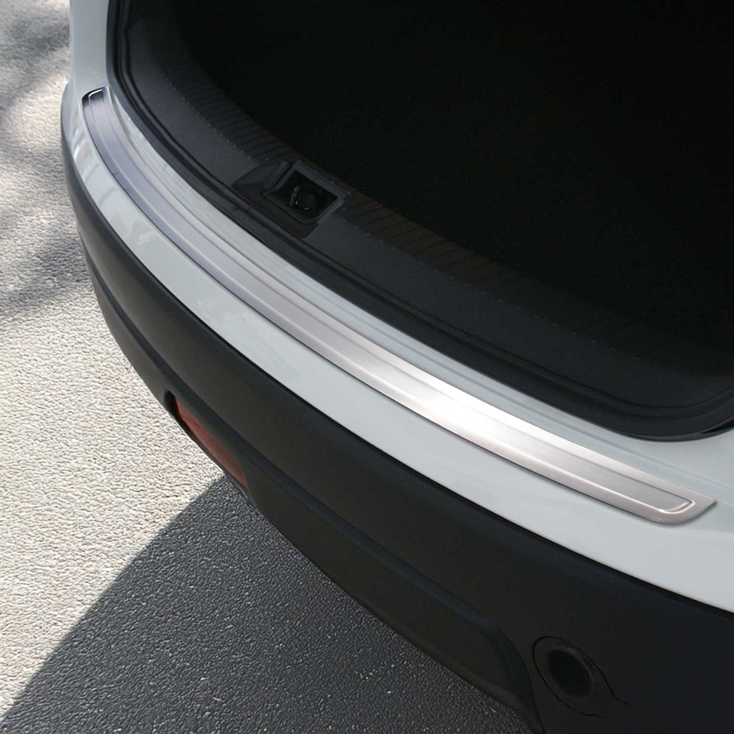 Protection de seuil de pare-chocs arrière pour Nissan Qashqai 2007-2014 1 pièce