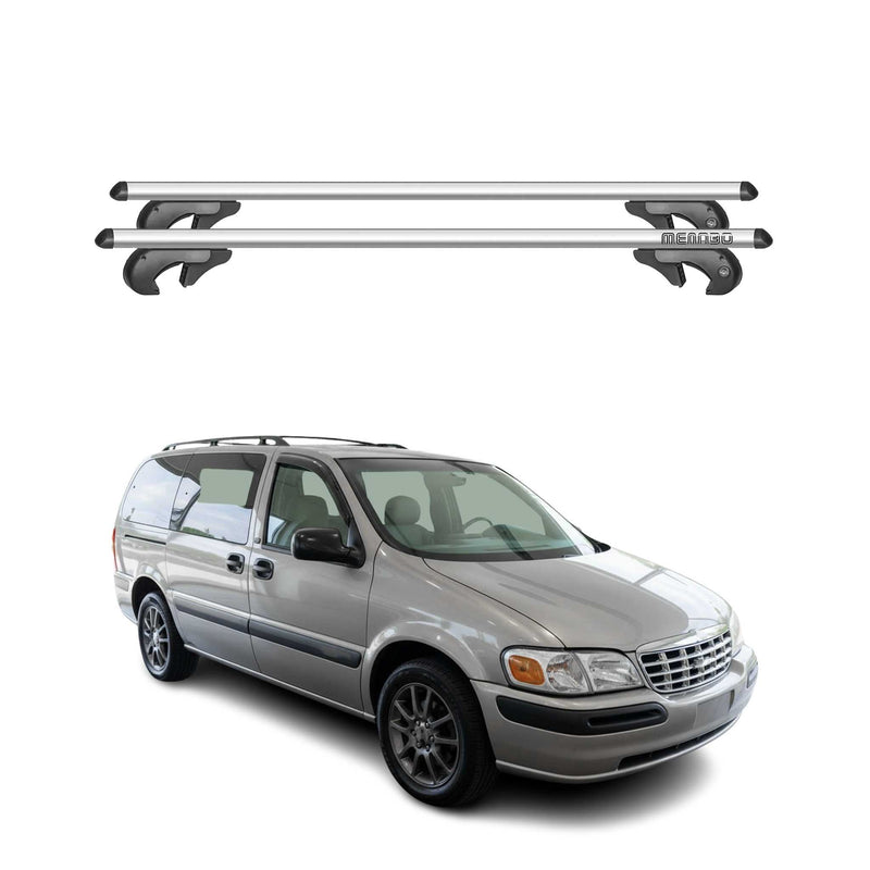 Barres de toit pour Chevrolet Venture 1997-2004 90kg Aluminium Gris 2tlg