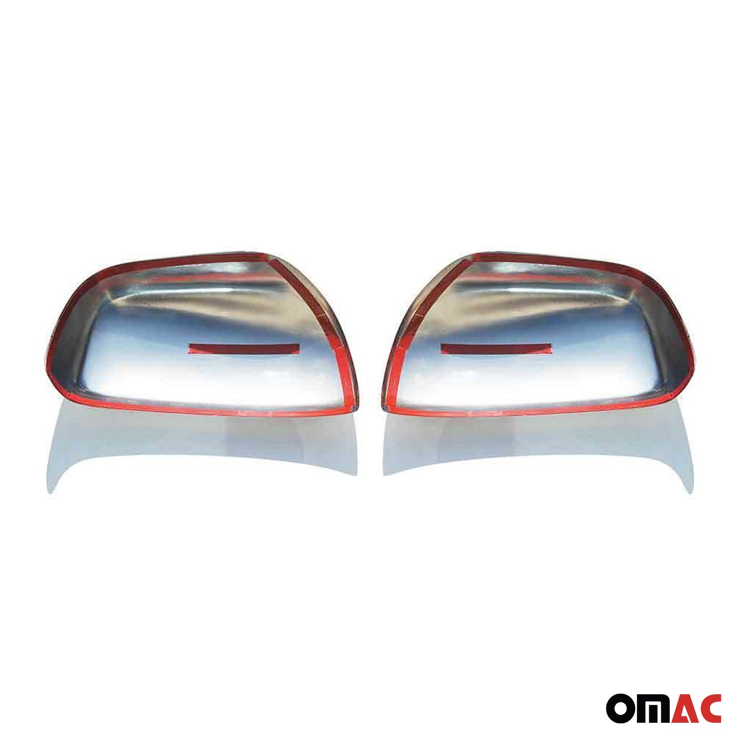 Coques de Rétroviseurs pour Toyota RAV4 2006-2013 en Acier Chromé Argent