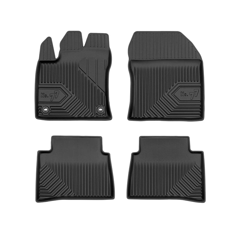 Tapis de Sol de Voiture pour Toyota Prius IV 2015-2023 TPE Imperméable 4Pcs