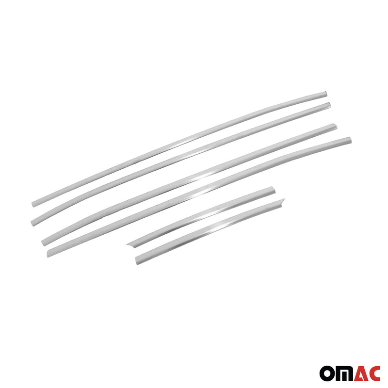 Baguette de fenêtre pour Hyundai Tucson 2021-2025 6Pcs en acier argent