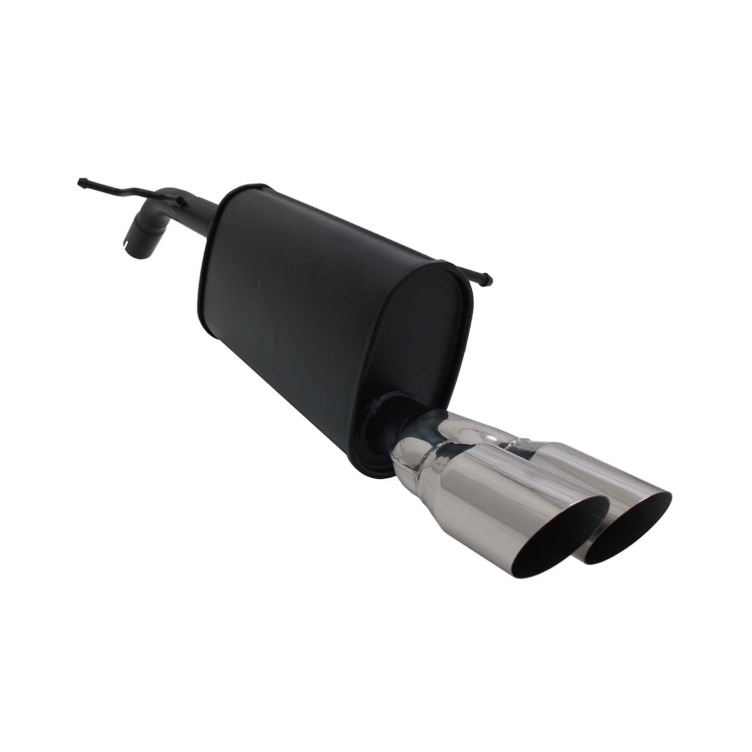 Échappement arrière sport Novus pour Peugeot 207 2x76mm MS-Design avec ABE