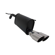 Échappement arrière sport Novus pour Peugeot 207 2x76mm MS-Design avec ABE