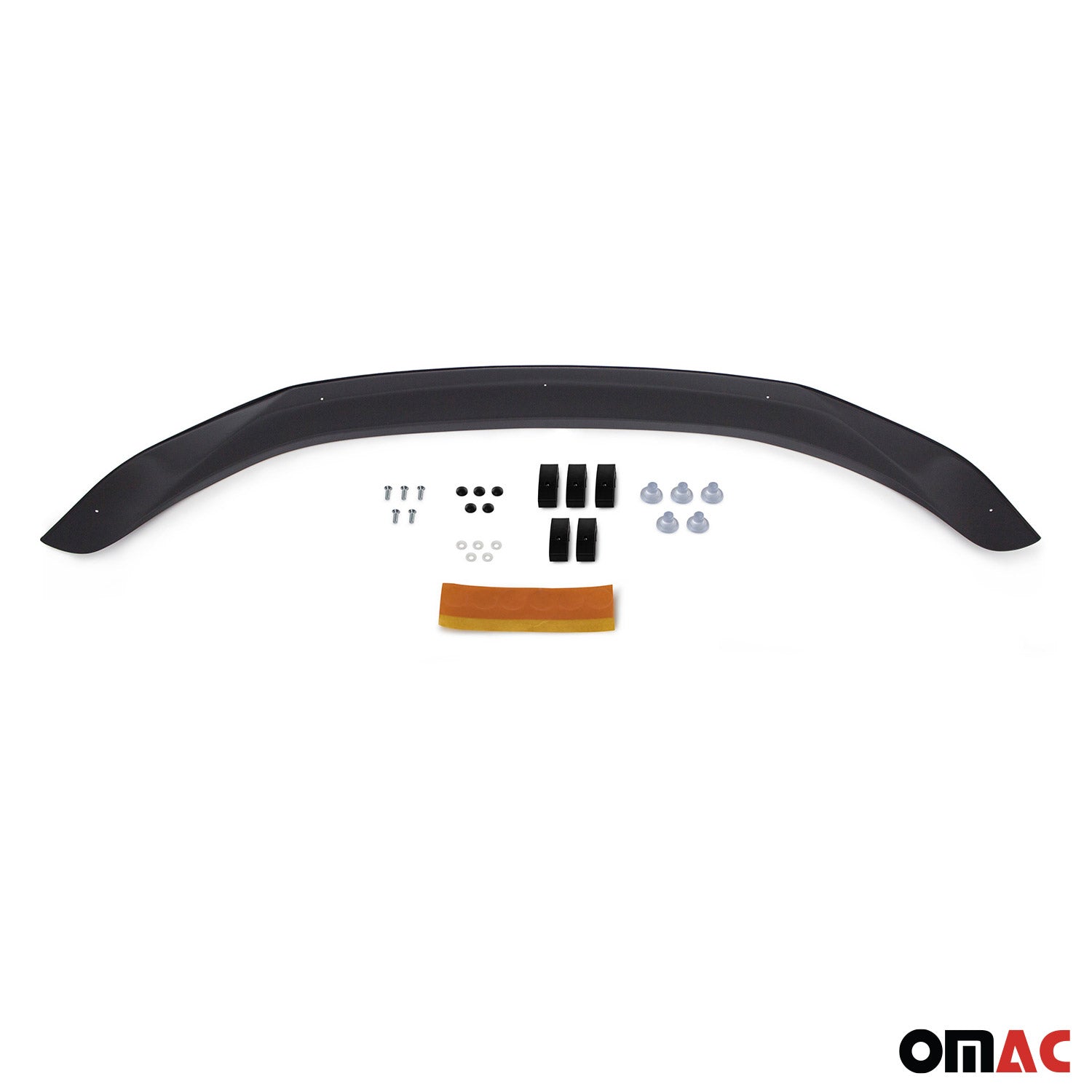 Deflecteurs d'air capot de voiture pour Nissan Navara D23 2015-20 Acrylique Noir